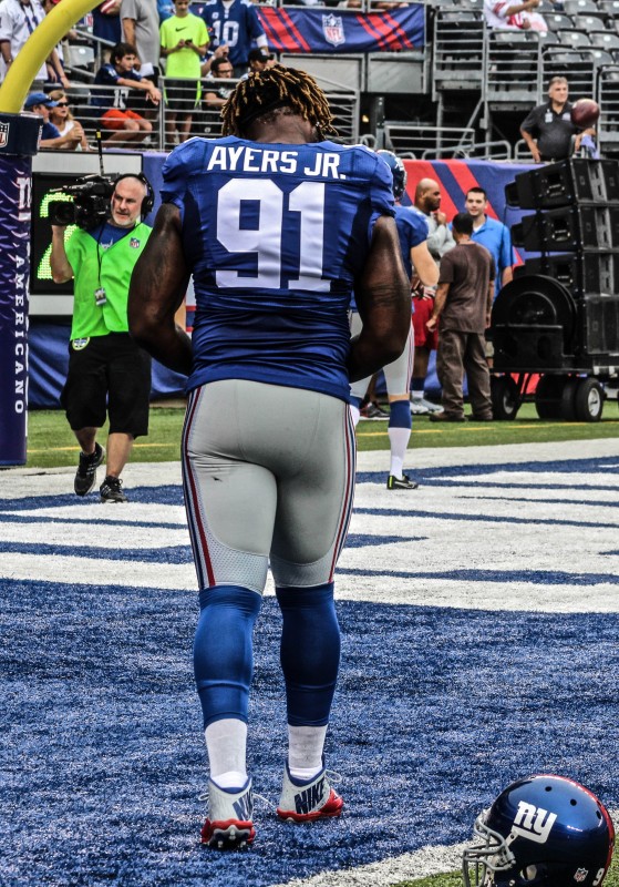 (Photo Credit: BOBBY O'HARA/PureSportsNY) Robert Ayers will be only player of the five placed on IR who will not undergo surgery.