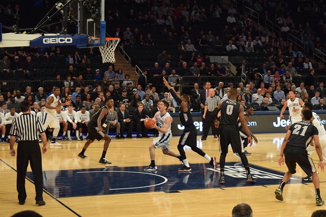 (Credit: Barry Holmes/PureSportsNY) Arcidiacono willed his Wildcats to the Big East Conference Championship Game.