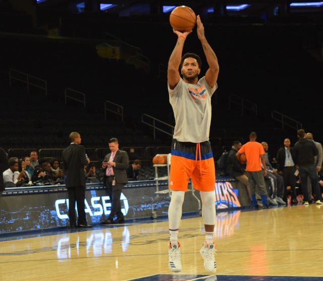 (Photo Credit: Barry Holmes) Derrick Rose has been a key to the Knicks' early success.
