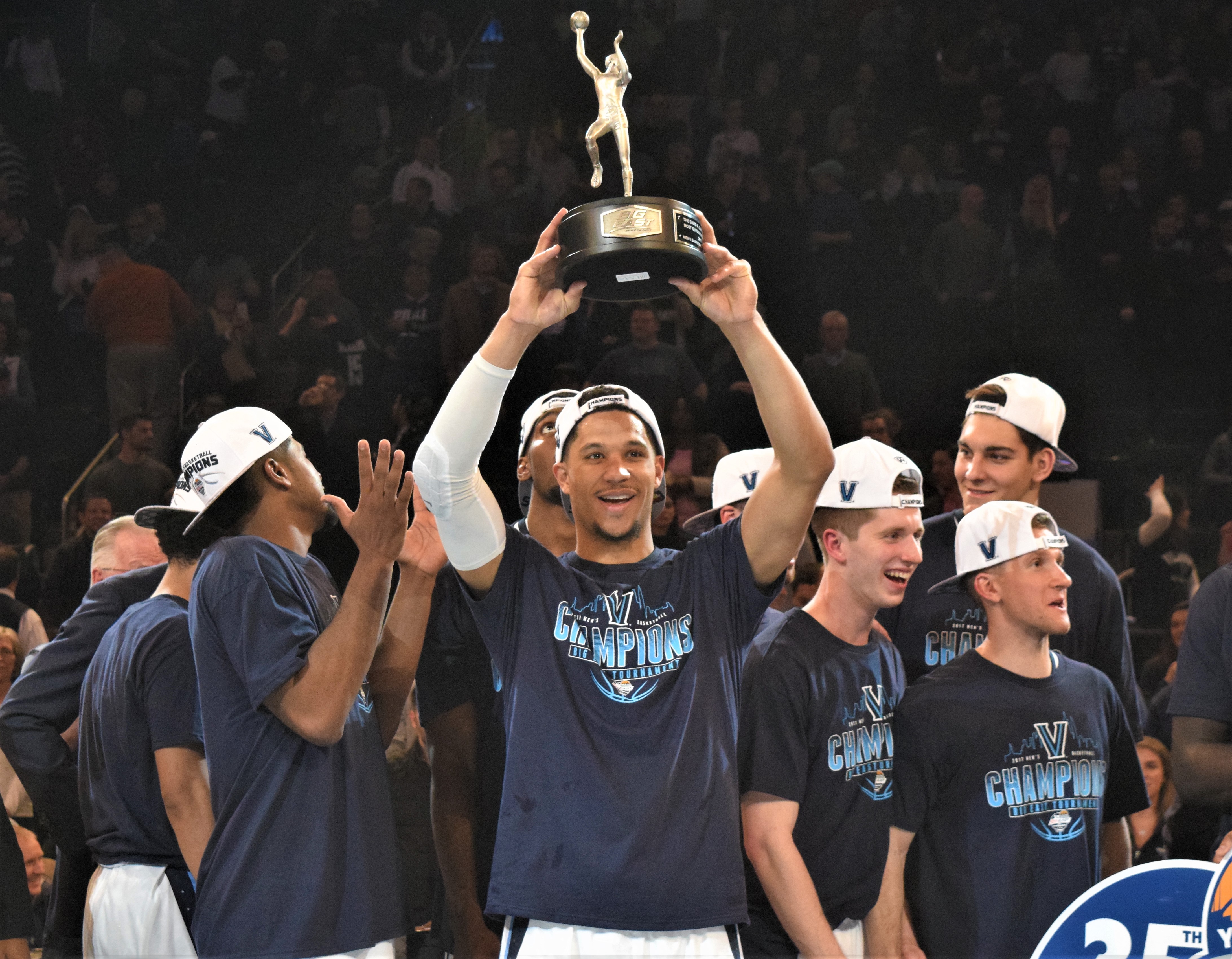 (Photo Credit: Barry Holmes) Hart earned his 2nd Big East Tournament MVP.