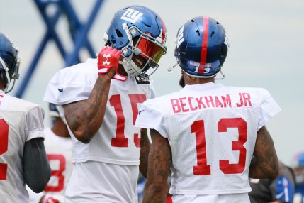 (Photo Credit: Bobby O'Hara/PureSportsNY) Marshall and Beckham Jr. will look to make themselves one of the best receiving duos in the league.