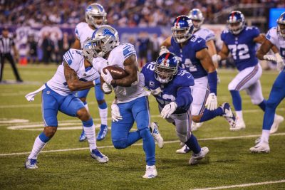 (Photo Credit: Bobby O'Hara/PureSportsNY) Abdullah hurt the Giants with his elusiveness and speed.
